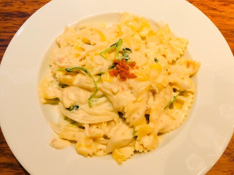 ファルファレを使ったクリームパスタ☆